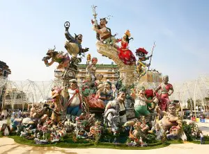 las fallas in valencia