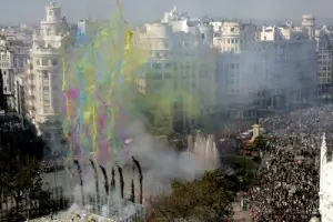 las fallas in valencia