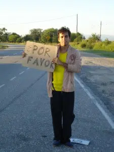 It’s always good to know at least a few words of the language of the country you’re hitchhiking in. Practice Spanish in Spain!