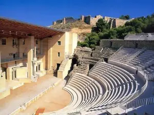 Castillo de Sagunto en Valencia norte